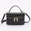 Metallic Braided Vanity Bag