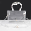 Transparent Ccb Handle Flap Clutch