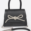 Faux Leather Top Handle Clutch