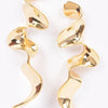 Metal Gold Plated Earring