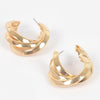 Multi Metal Small Hoop Earring