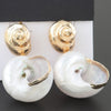 Twin Heart Of The Sea Stud Earrings