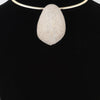 Rhinestone Plate Choker Necklace