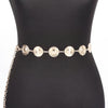 Round Metal Chain Belt