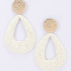 Metal And Paper Earring
