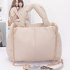 Faux Leather Padded Tote Bag
