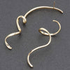Gold Plated Metal Earring