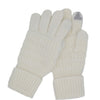 Fuzzy Cable Knit Smart Touch Gloves