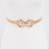 Double Metal Stretch Belt