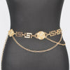 Metal Plus Size Chain Belt