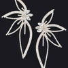 Rhinestone Flower Earring