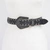 Rhinestone Metal Studded Multi Metal Belt