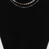 Double Disc Chain Necklace