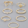 Multi Clover Ring Set