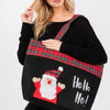 Ho Ho Ho Letter Santa Christmas Tote Bag