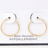 Classic Shiny Hoop Earrings