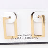Delicate Frame Hoop Earrings