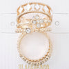 Multi Jewel Clover Ring Set