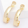 Metal Hoop Earrings