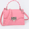 Monotone Studded Clutch