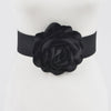 Delicate Beautiful Flower Plus Size Elastic Belt