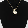Shiny Teardrop Necklace Set