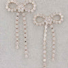 Rhinestone Ribbon Earring