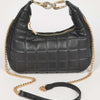 Quilted Faux Leather Hobo Bag