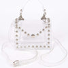 Transparent Studded Mini Bag