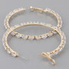 Petite Jeweled Hoop Earrings