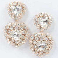 Heart Shape Stone Earring