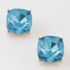 Cubic Crystal Stud Earrings