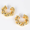 Metal Gold Plated Earring