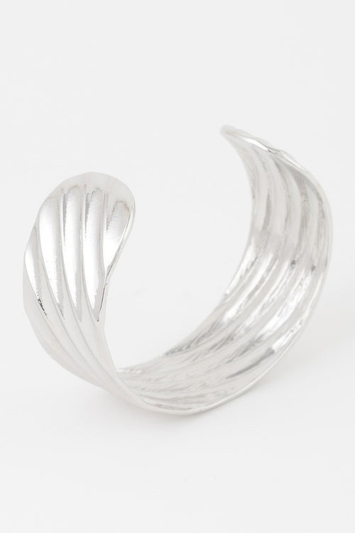 Ridged Cuff Bracelet