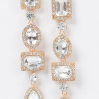 Multi Shape Stone Earring