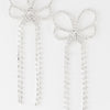Jeweled Butterfly Drop Earrings