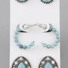 Multi Antique Earrings Set