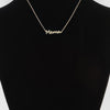 Cursive Mama Script Necklace