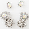 Jeweled Teardrop Gift Earring Set