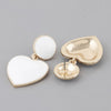 Twisted Heart Drop Earrings