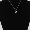 Ice Skates Pendant Necklace