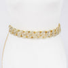 Rhinestone Oversized Plus Size Chain Belt