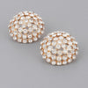 Rhinestone Stud Earrings