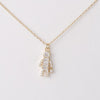 Jeweled Shopper Pendant Necklace