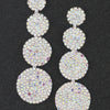Bedazzled Disco Ball Drop Earrings