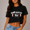 Short Sleeve Cotton Mexico Print Shirt