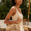 Twist Knot Woven Crossbody Bag