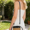 Braided Bamboo Tube Bag