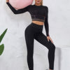 Color Block Two Piece Yoga Set