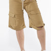 Utility Lace-up Cargo Bermuda Shorts